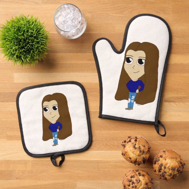 Set De Manoplas chibi (De arriba hacia abajo)