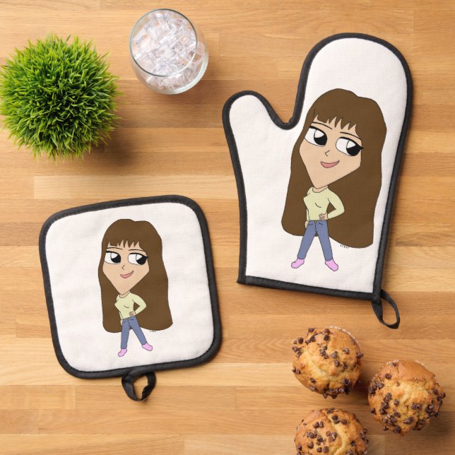 Set De Manoplas chibi (De arriba hacia abajo)