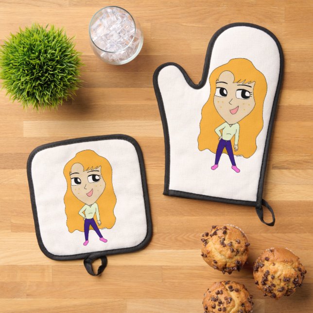 Set De Manoplas chibi (De arriba hacia abajo)