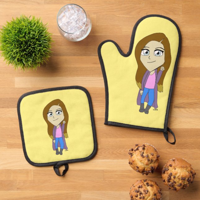 Set De Manoplas Chibi (De arriba hacia abajo)