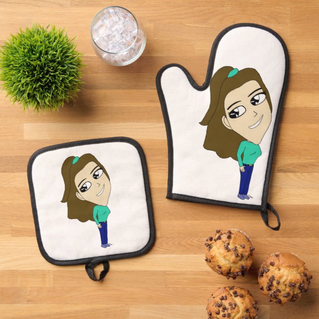 Set De Manoplas chibi (De arriba hacia abajo)