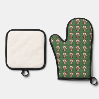 Set De Manoplas Chibi Santa (Versión 3)