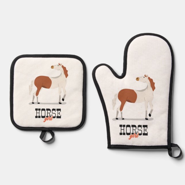 Set De Manoplas Chica Caballo (Anverso)