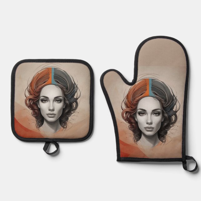 Set De Manoplas chica vívido fuera de adentro (Anverso)