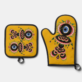 Set De Manoplas Chimera - Pájaro de pescado