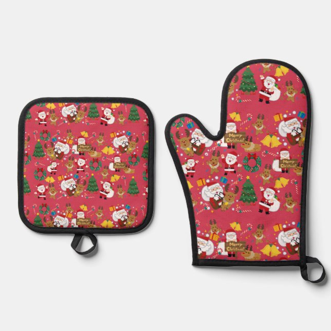 Set De Manoplas christmas (Anverso)