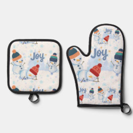 Set De Manoplas christmas