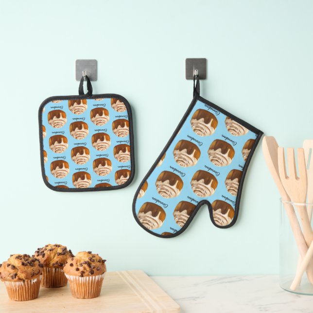 Set De Manoplas Cinnabon (Insitu (colgante))
