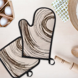 Set De Manoplas Círculos de Moda Boho