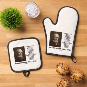 Set De Manoplas Cita de Psicología Filosofía Medicina William Jame