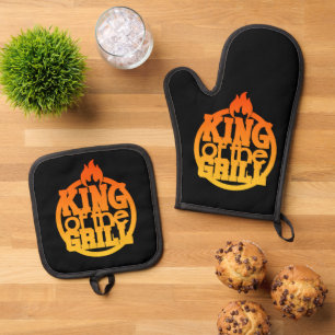 Set De Manoplas Cita del Rey del Grill