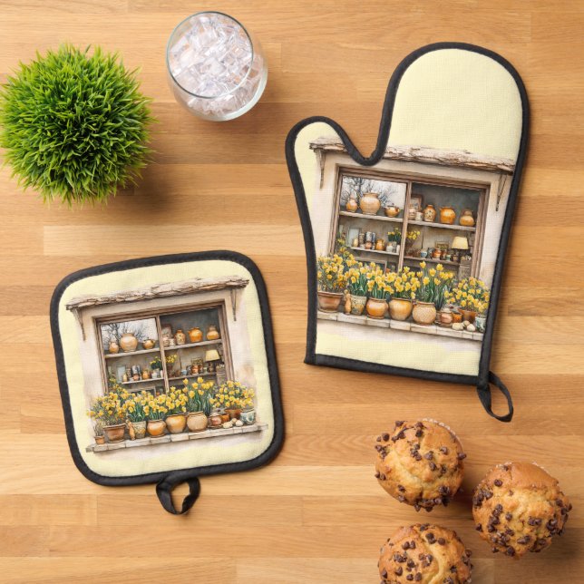 Set De Manoplas Clipart Primavera Italiana (De arriba hacia abajo)