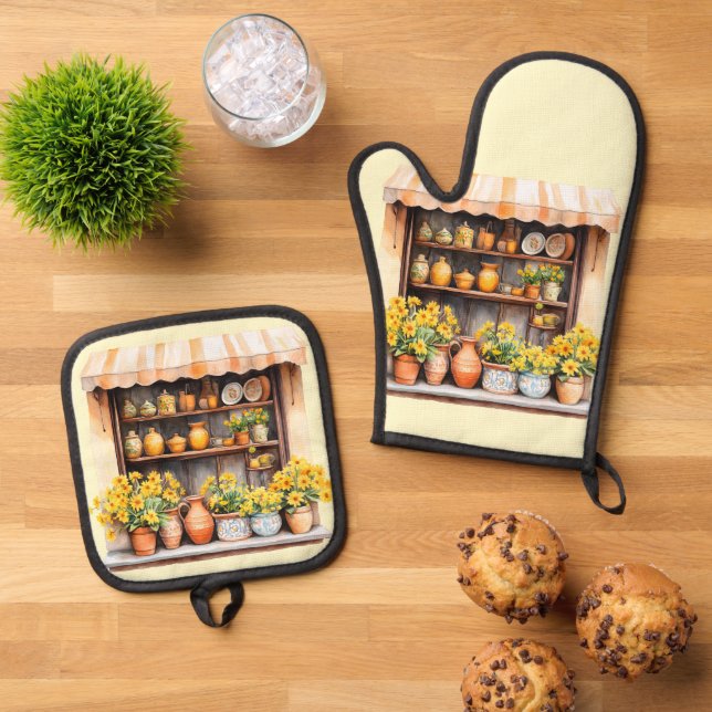 Set De Manoplas Clipart Primavera Italiana (De arriba hacia abajo)