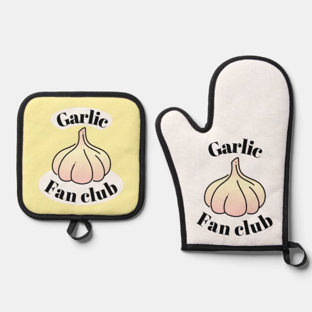 Set De Manoplas Club de fans de Garlic (Anverso)