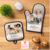 Cocina con Foto Familiar Personalizada