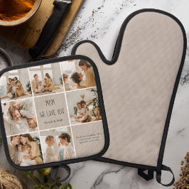 Set De Manoplas Collage Photo Mom Te Ama