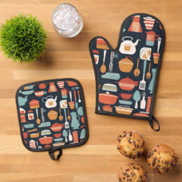Set De Manoplas Coloridas herramientas y accesorios de cocina