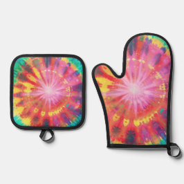 Set De Manoplas Colorido vibrante tinte de los dedos #1