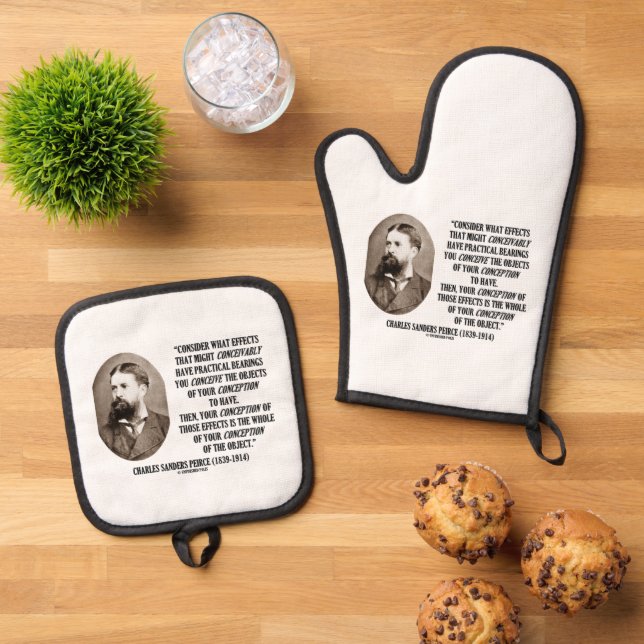 Set De Manoplas Concepción de los objetos de efectos de Peirce de  (De arriba hacia abajo)