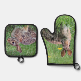 Set De Manoplas Conejo