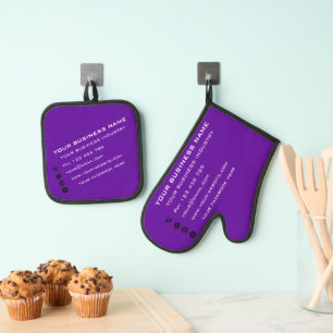Set De Manoplas Conjunto de portaobjetos Oven Mitt & Pot