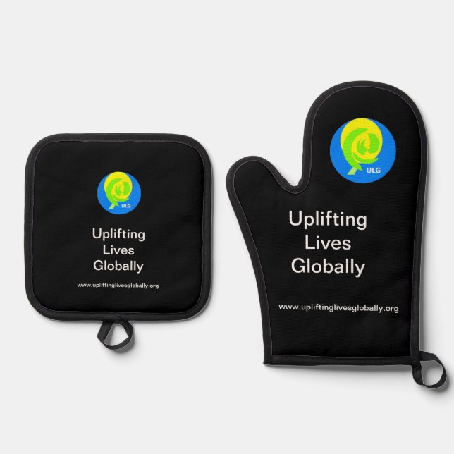 Set De Manoplas Conjunto de portaobjetos Oven Mitt & Pot (Anverso)