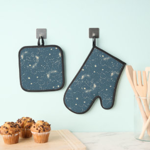 Set De Manoplas Constelación celeste - Noche estrellada (2)