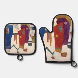 Set De Manoplas Contraste Acompañado, Kandinsky 