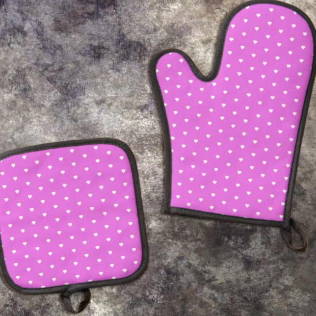 Set De Manoplas Corazones Morados (Subido por el creador)