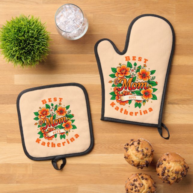 Set De Manoplas Crea tu propia mejor mamá que nunca (De arriba hacia abajo)