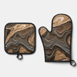 Set De Manoplas Creación de diseño líquido