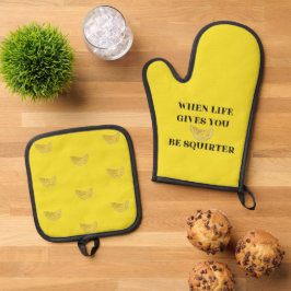 Set De Manoplas Cuando la Vida te Da Limones Sé un Squirter