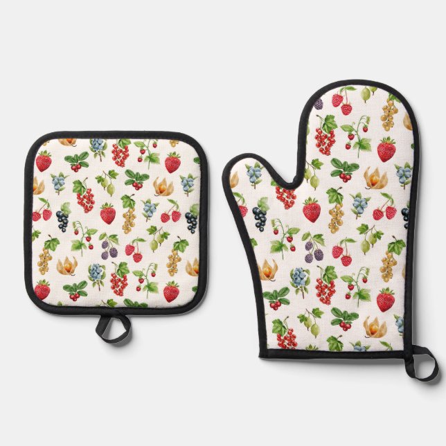 Set De Manoplas Cute Berries (Anverso)