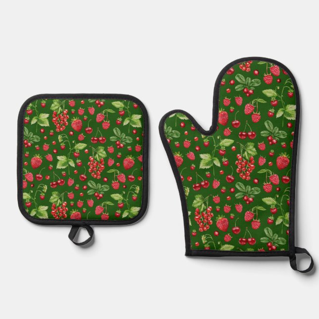 Set De Manoplas Cute Berries (Anverso)