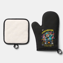 SET DE MANOPLAS DABBING FUTURE LESSONS LEARN POT HOLDER 