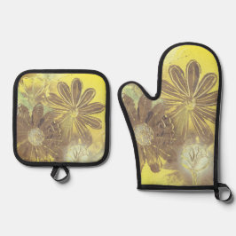 Set De Manoplas Daisies y Dandelions