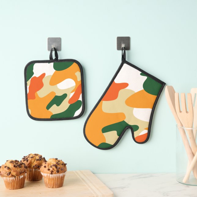 Set De Manoplas de camuflaje (Insitu (colgante))