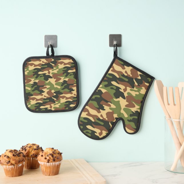 Set De Manoplas de camuflaje (Insitu (colgante))