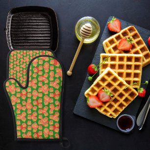 Set De Manoplas Deliciosos gofres y verde fruta