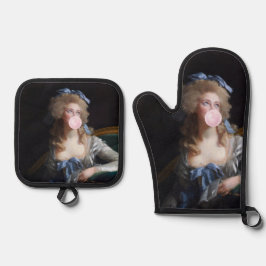 Set De Manoplas Demure with Pink Bubble Gum