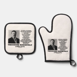 Set De Manoplas Desechos de Theodore Roosevelt Destruyen Recursos 