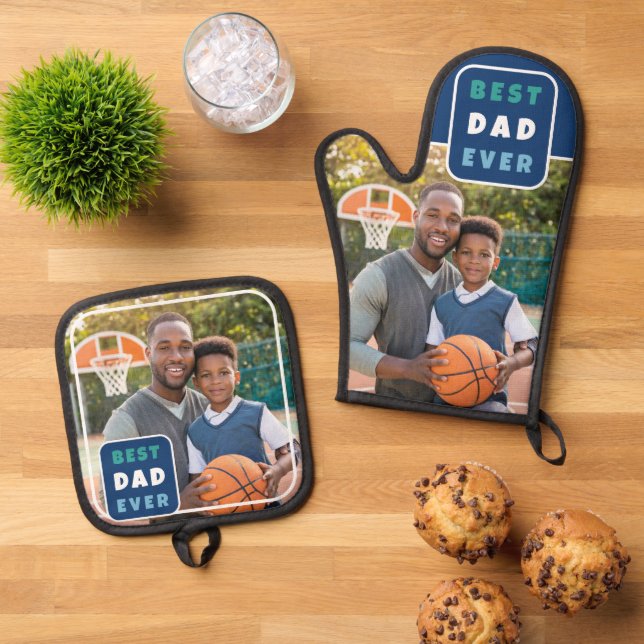 Set De Manoplas Día del mejor padre moderno (De arriba hacia abajo)