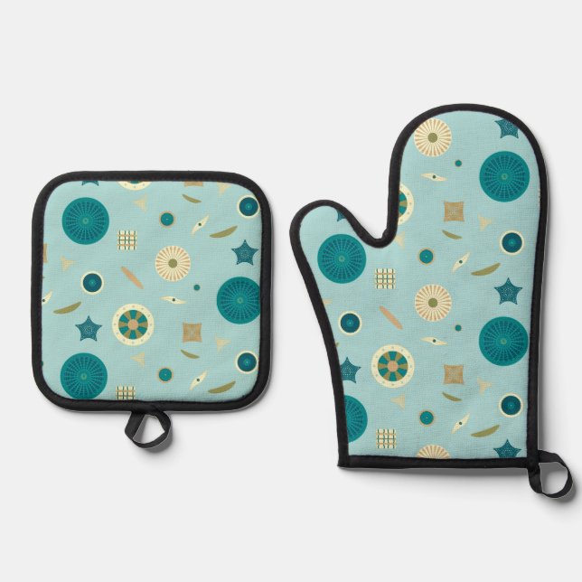 Set De Manoplas Diatomeas Deliciosas (Anverso)