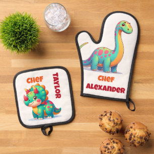 Set De Manoplas Dinosaurio