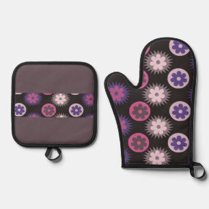 Set De Manoplas diseño de círculo