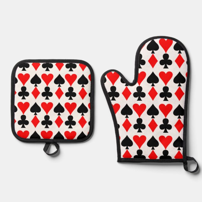 Set De Manoplas Diseño de conjuntos de tarjetas (Anverso)