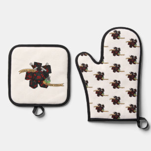 Set De Manoplas Diseño de dados de moda