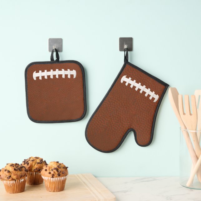 Set De Manoplas Diseño de fútbol (Insitu (colgante))