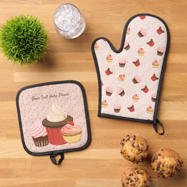Set De Manoplas Diversión de torta (De arriba hacia abajo)
