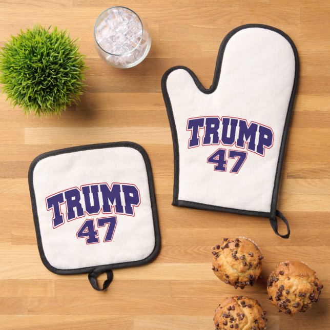 Set De Manoplas Donald Trump 47 (De arriba hacia abajo)